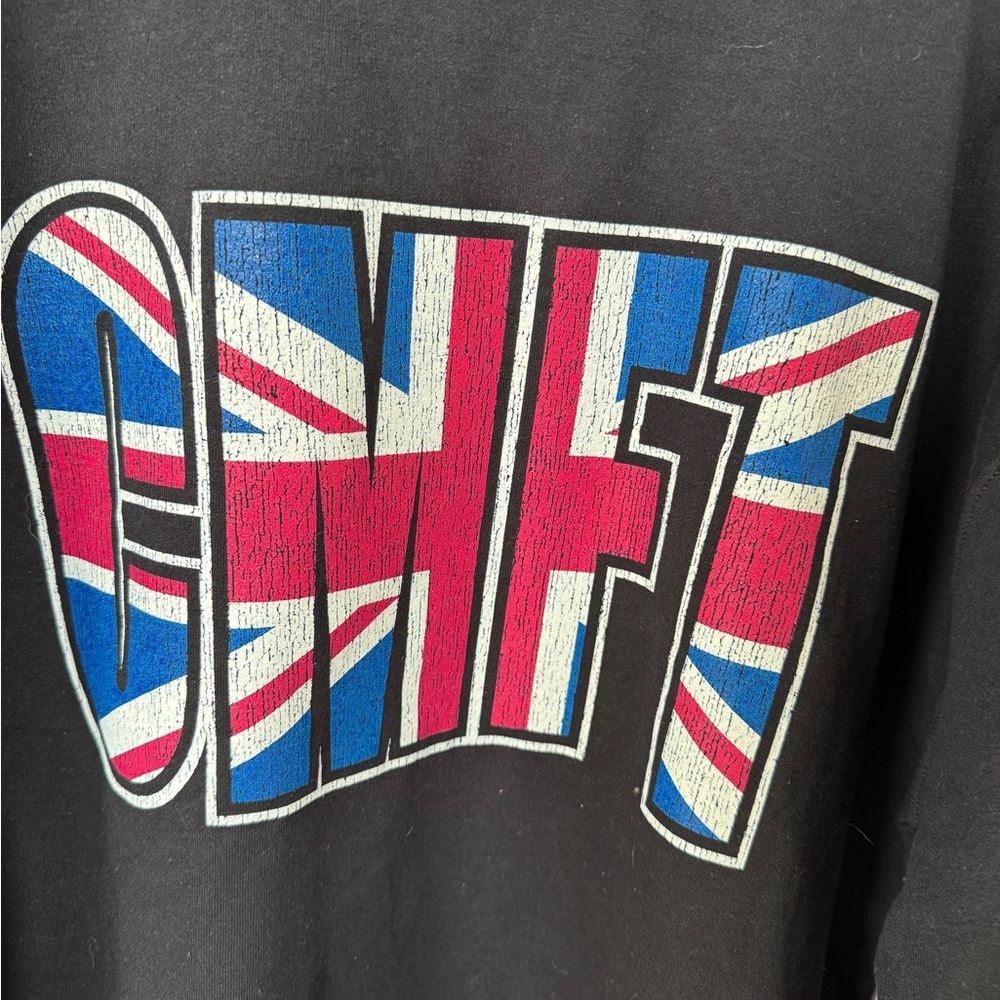 CMFT Graphic T-Shirt Cory Taylor sweatshirt, black size extra large brand new
